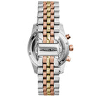 Michael Kors MK5735 Lexington Chronograph Silver Dial Tri-Tone Women's Watch