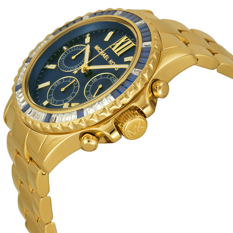 Michael Kors MK5754 Everest Navy Dial Gold-tone Women's Watch