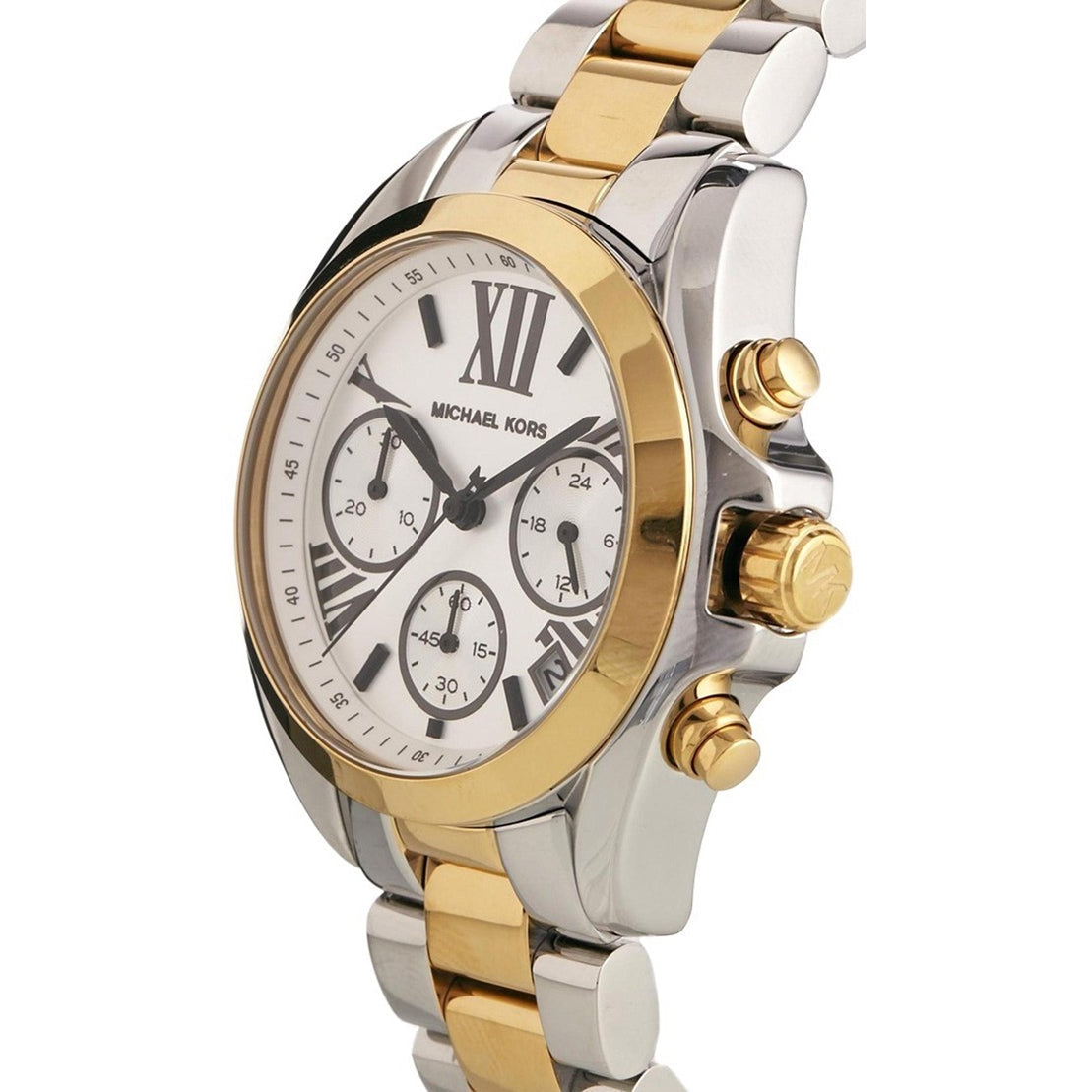 Michael Kors MK5912 Bradshaw Chronograph Silver Dial Women's Watch