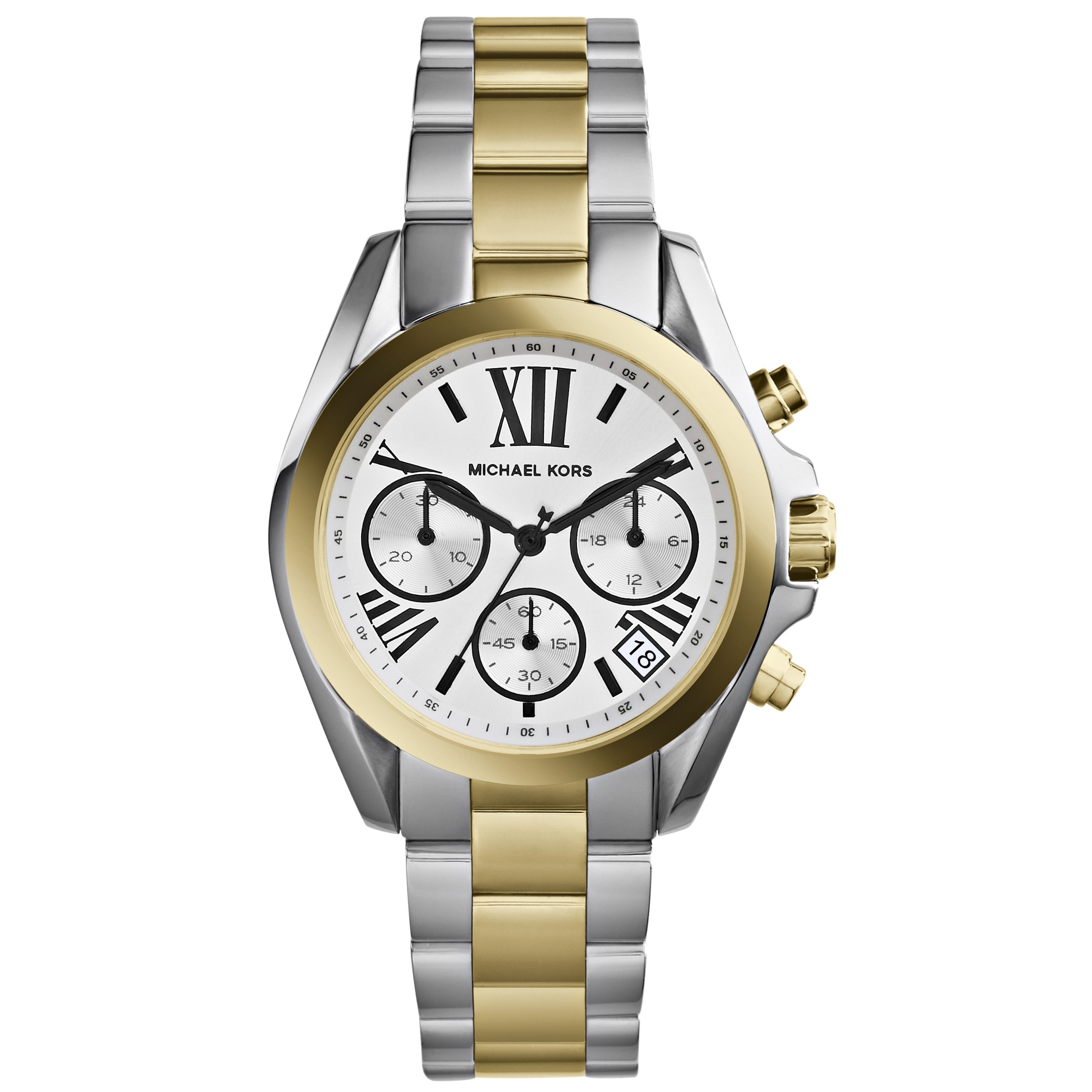 Michael Kors Bradshaw Women\'s Watch, Stainless Steel Chronograph Watch for Women Michael Kors Women main image 2