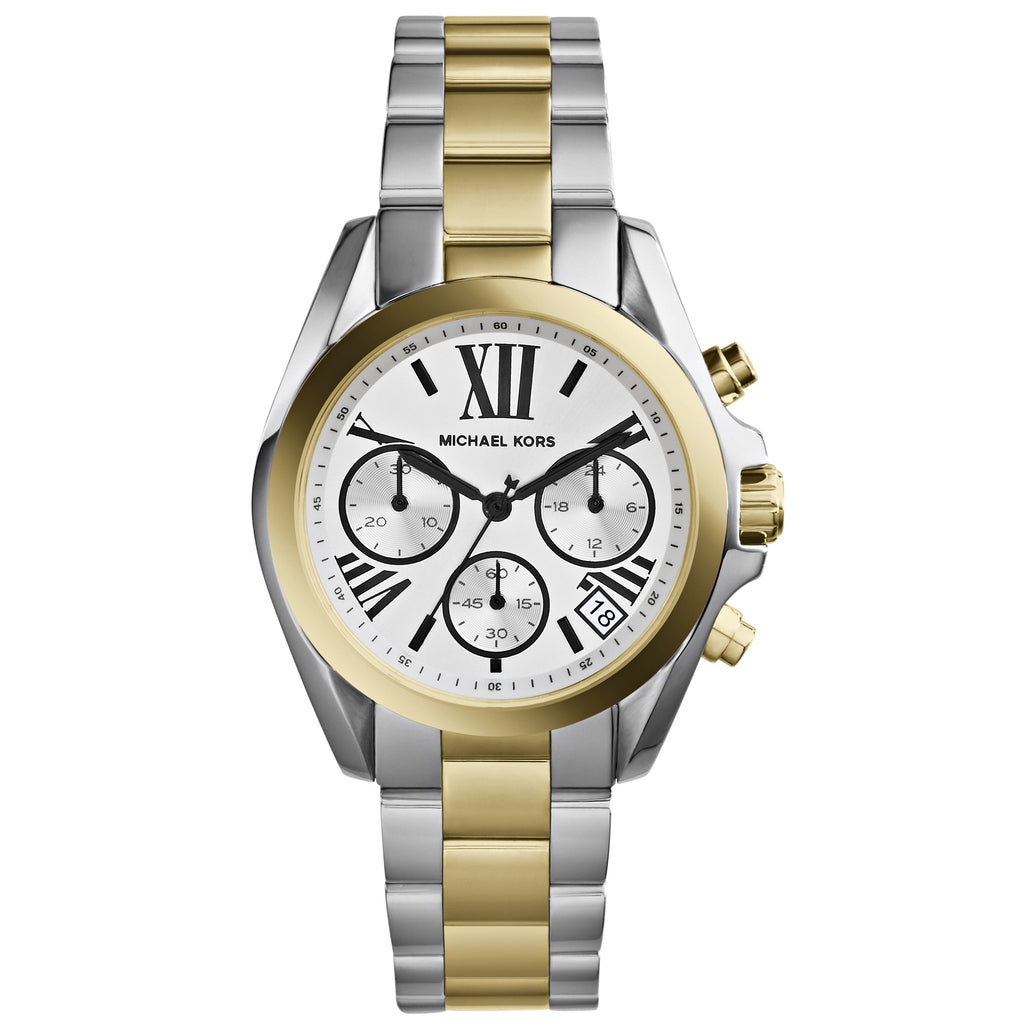 Michael Kors MK5912 Bradshaw Chronograph Silver Dial Women's Watch