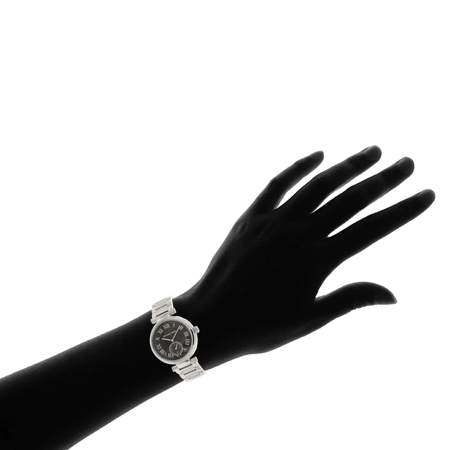 Michael Kors MK6053 Skylar Black Dial Stainless Steel Women's Watch