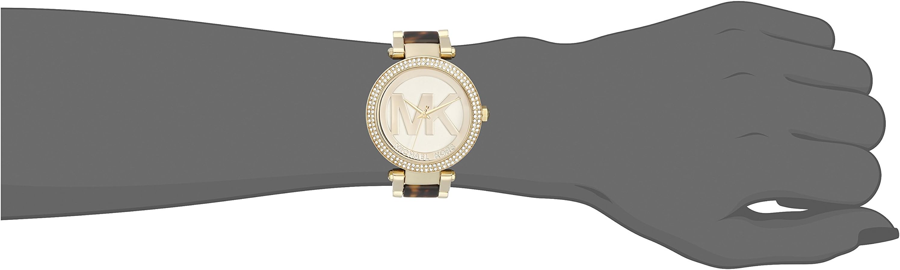 Michael Kors MK6109 Parker Champagne Dial Women's Watch