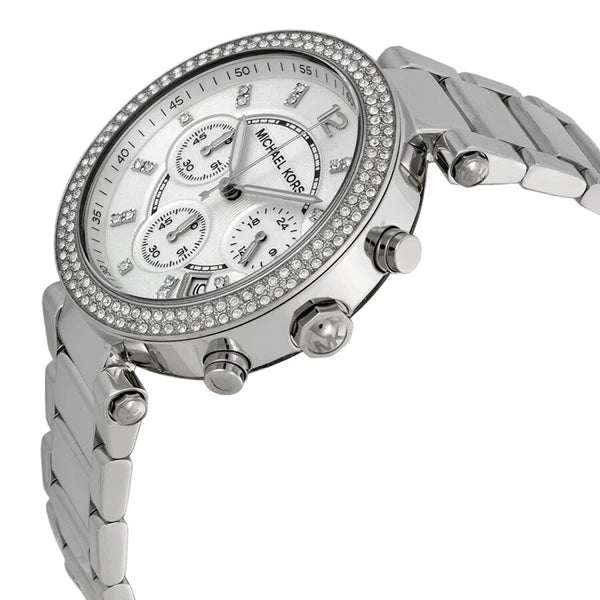 Michael Kors MK6117 Parker Chronograph Navy Dial Women's Watch