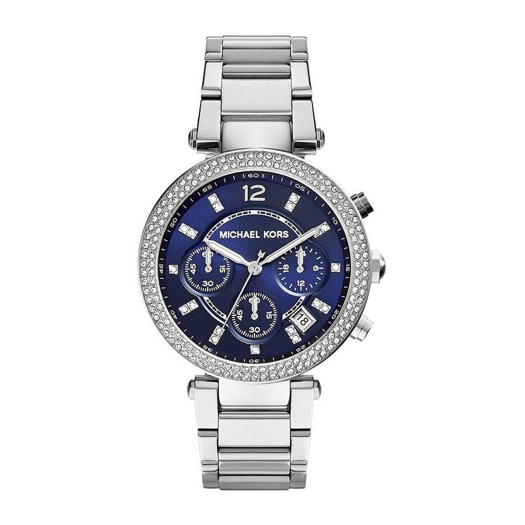 Michael Kors MK6117 Parker Chronograph Navy Dial Women's Watch