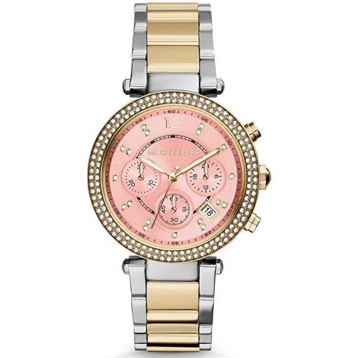 Michael Kors Parker MK6140 Womens Stainless Steel Analog Dial Quartz Watch newest JK473