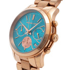 Michael Kors MK6164 Runway Runway Blue Dial Rose Gold Women's Watch