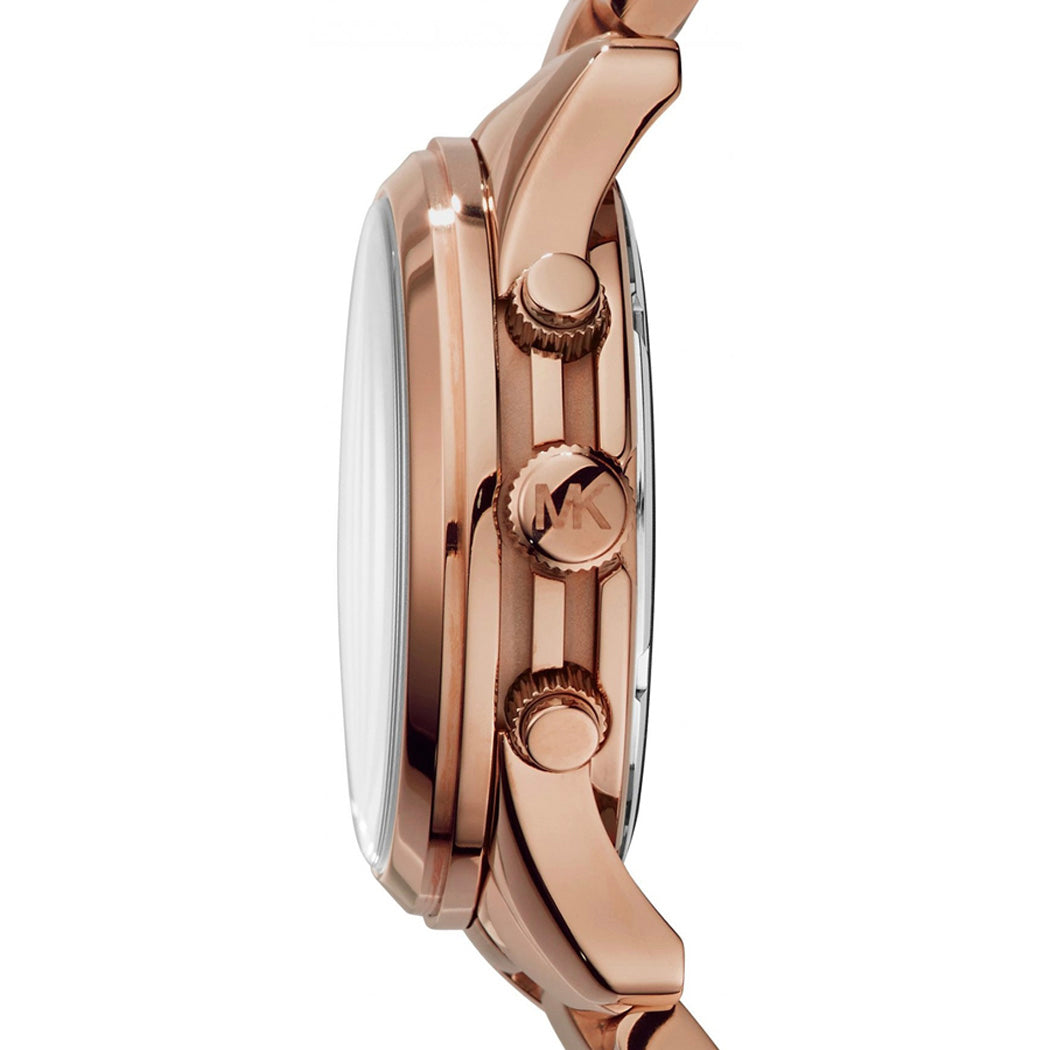 Michael Kors MK6164 Runway Runway Blue Dial Rose Gold Women's Watch