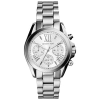 Michael Kors MK6174 Bradshaw Chronograph Silver Dial Women's Watch