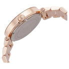 Michael Kors MK6176 Parker Crystal Pave Logo Dial Women's Watch