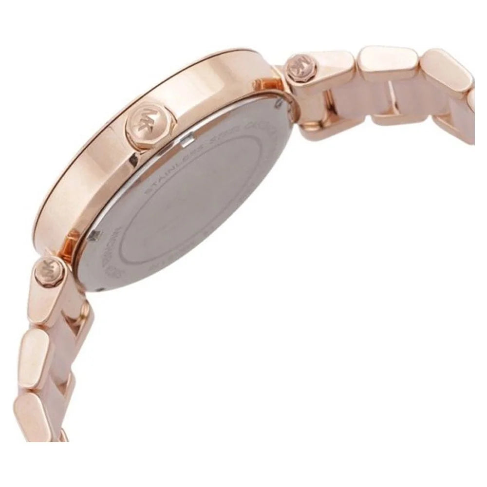 Michael Kors 【マイケル　コース】　レディース　MK-6176 Michael Kors MK6176 Parker Crystal Pave Logo Dial Women's Watch