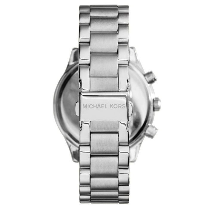 Michael Kors MK6186 Brinkley Chronograph Silver Dial Women's Watch