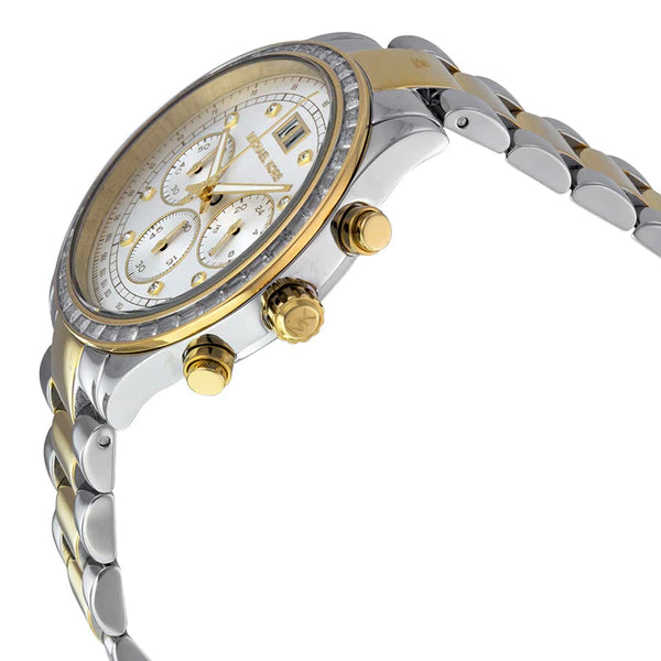 Michael Kors MK6188 Brinkley Chronograpgh Silver Dial Women's Watch