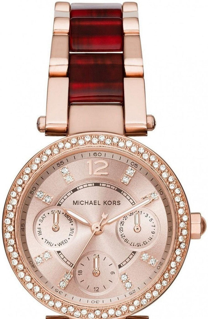 MICHAEL KORS Parker Mini Rose Dial Ladies Watch Michael Kors MK6239 Mini Parker Rose Dial Women main image 4