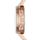 Michael Kors MK6282 Sawyer Rose Gold Chronograph Crystalized Women's Watch