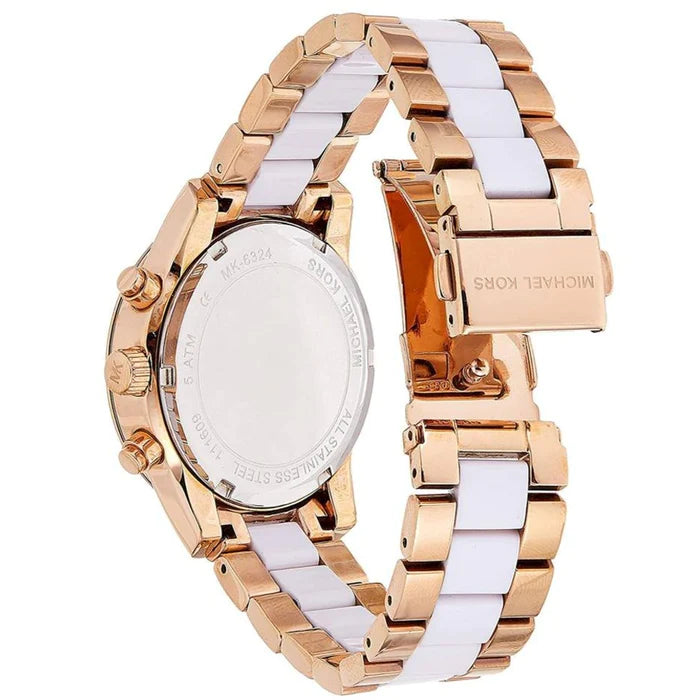 Michael Kors MK6324 Ritz Quartz White Dial Women's Watch