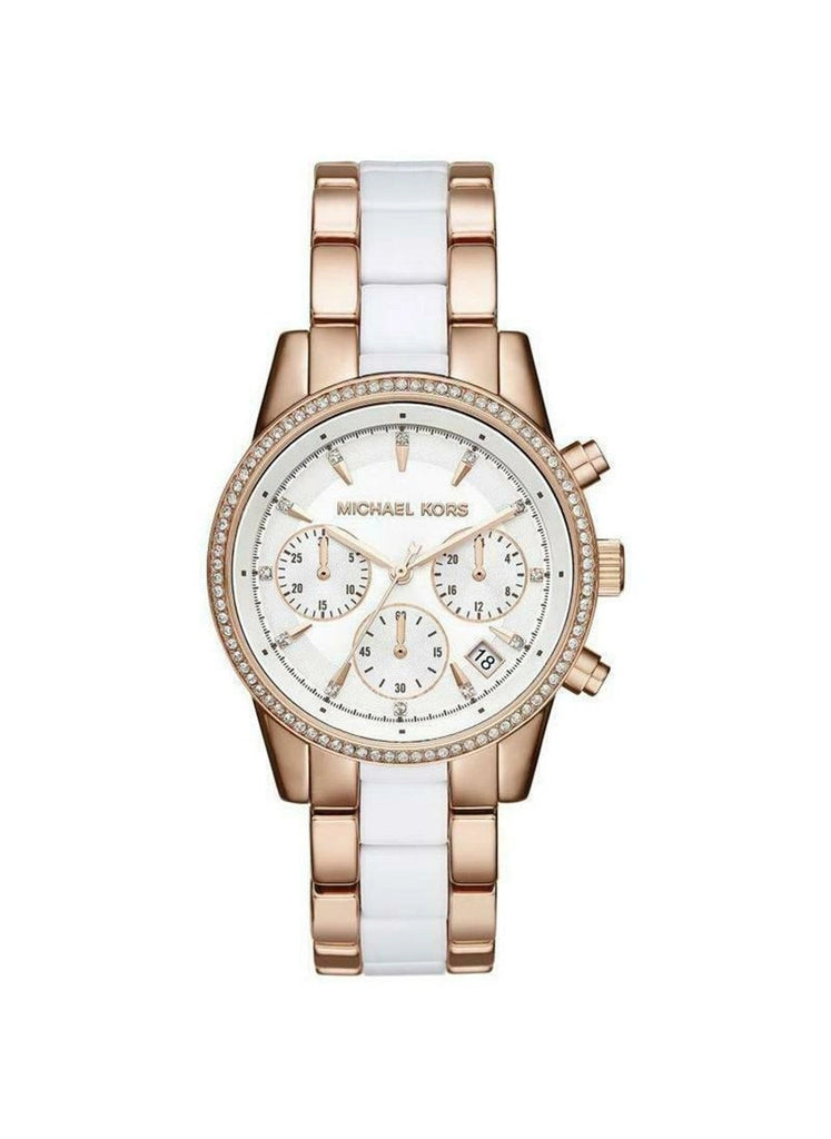 Michael Kors MK6324 Ritz Quartz White Dial Women's Watch