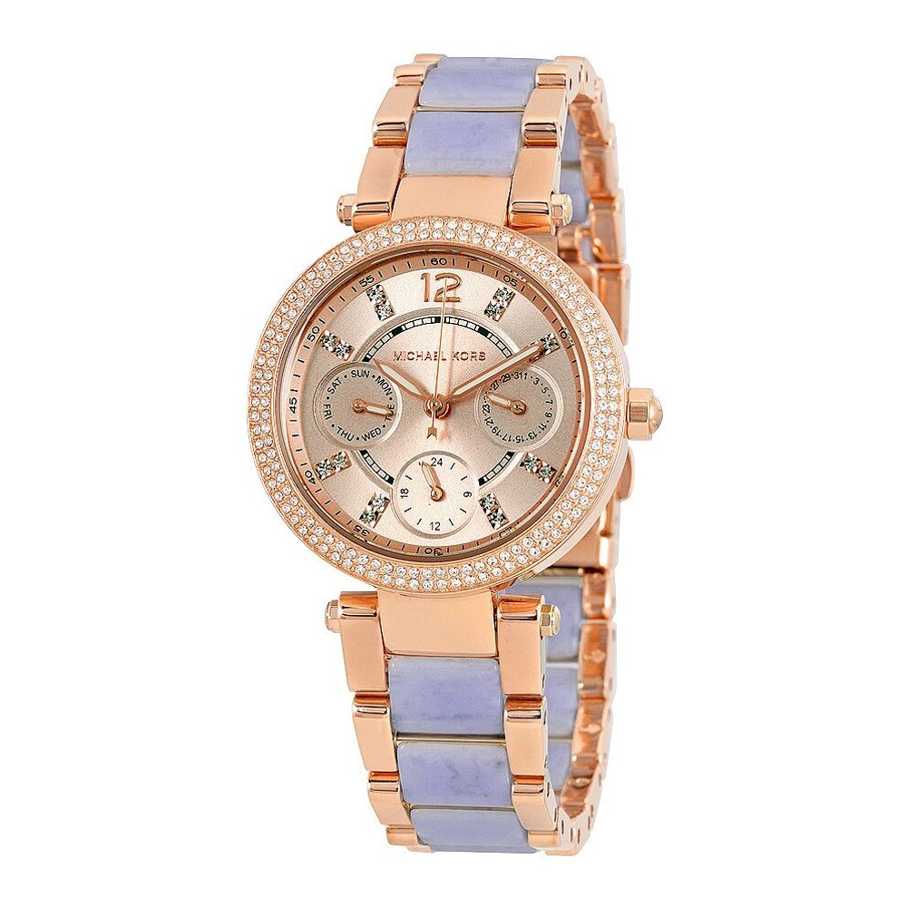 MICHAEL KORS Mini Parker Ladies Watch Michael Kors MK6110 Mini Parker Ladies Rose Gold Stainless  main image 2
