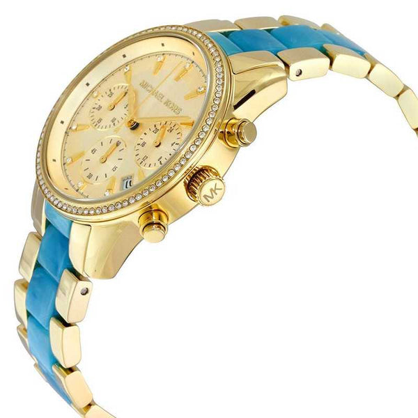 Michael Kors MK6328 Ritz Quartz Gold-tone Women's Watch