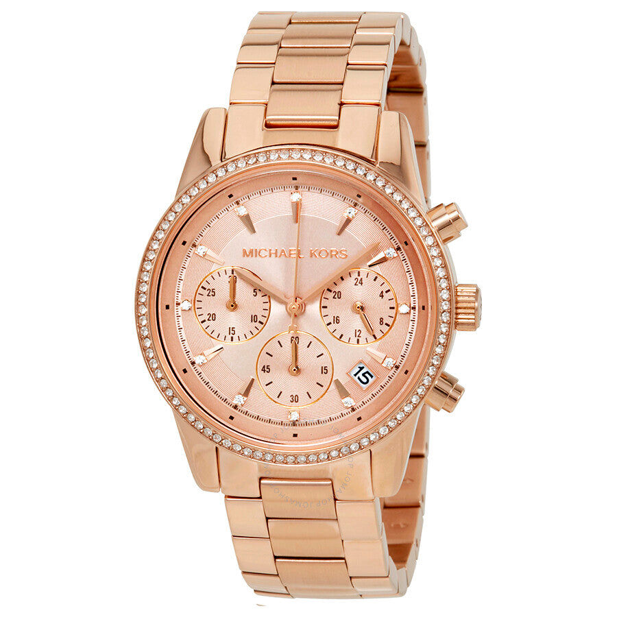 Michael Kors MK6357 Ritz Rose Dial Women's Watch