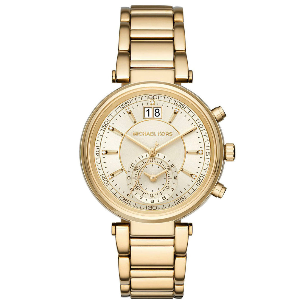 Michael Kors MK6362 Sawyer Gold Dial Women's Watch