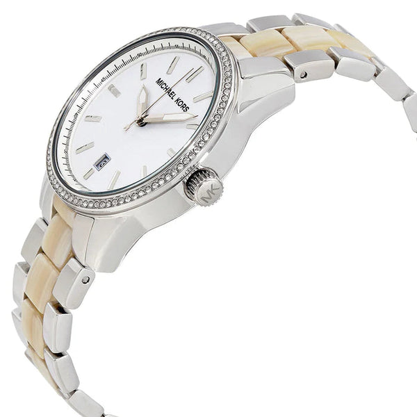 Michael Kors MK6371 Silver Dial Steel and Acrylic Women's Watch