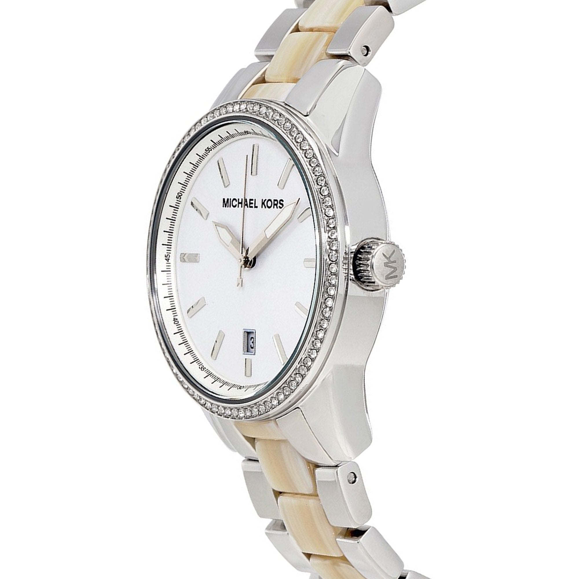Michael Kors MK6371 Silver Dial Steel and Acrylic Women's Watch