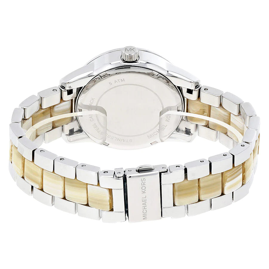 Michael Kors MK6371 Silver Dial Steel and Acrylic Women's Watch