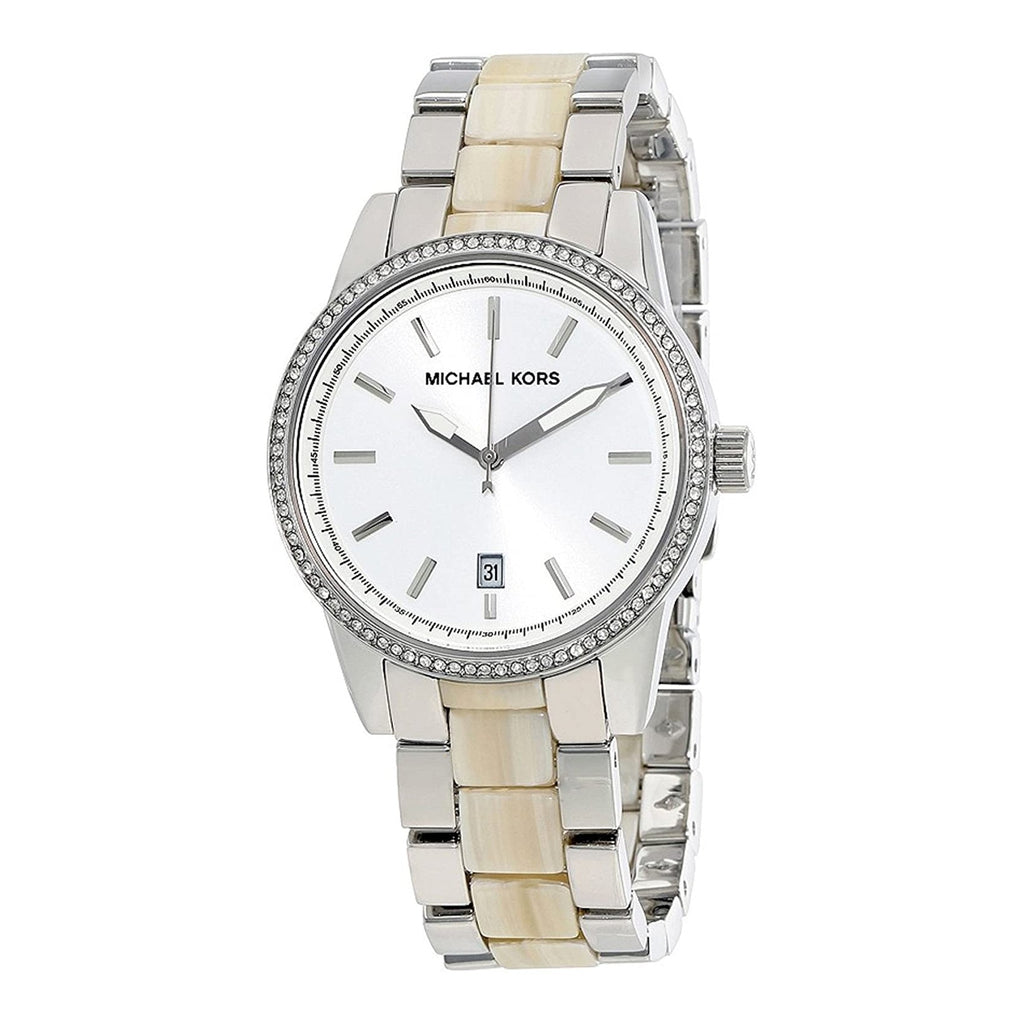 Michael Kors MK6371 Silver Dial Steel and Acrylic Women's Watch