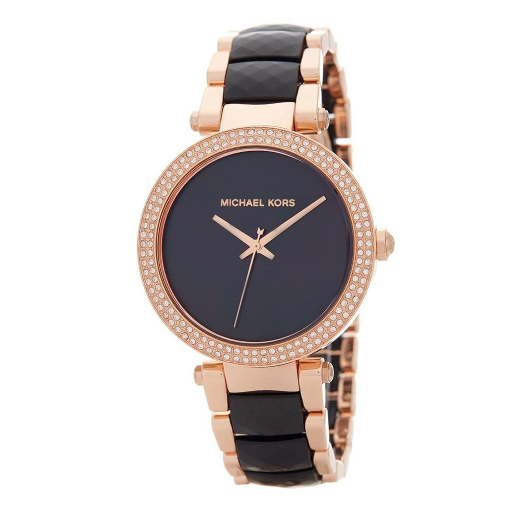 Michael Kors MK6414 Parker Black Dial Women's Watch