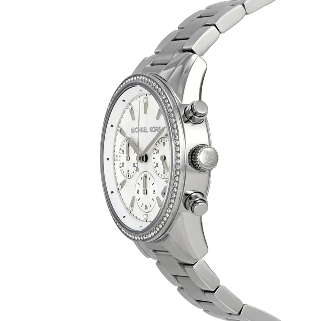 Michael Kors MK6428 Ritz Chronograph White Dial Women's Watch