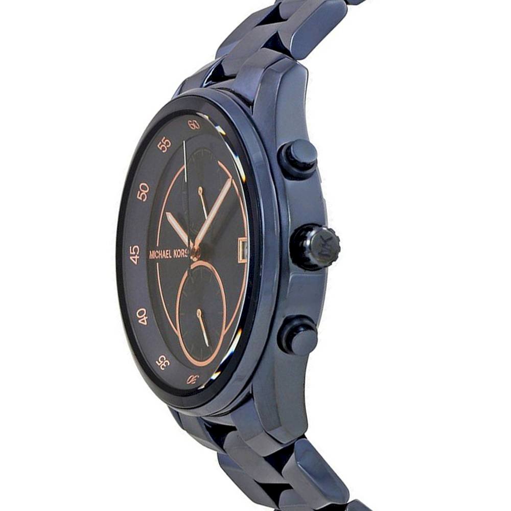 Michael Kors MK6468 Watch Briar Navy Blue Dial Ladies
