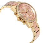 Michael Kors MK6475 Ritz Chronograph Rose Dial Women's Watch