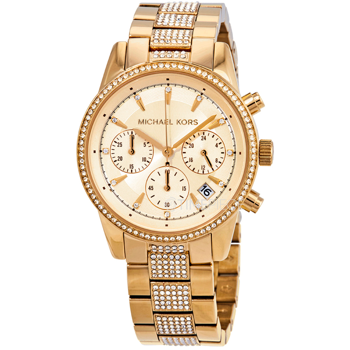 新品未使用　マイケルコース　MK6862 RITZ イエローゴールド Michael Kors MK6484 Ritz Pave Women's Watch – WATCH ACES