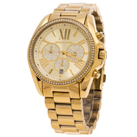 Michael Kors MK6538 Gold Bradshaw Pave Women's Watch