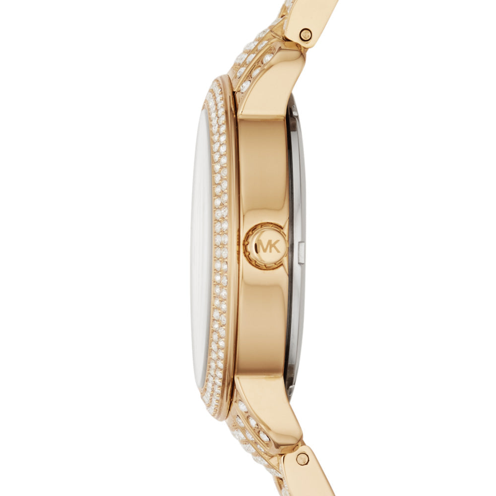 Michael Kors MK6547 Glitz Gold Pave Women's Watch
