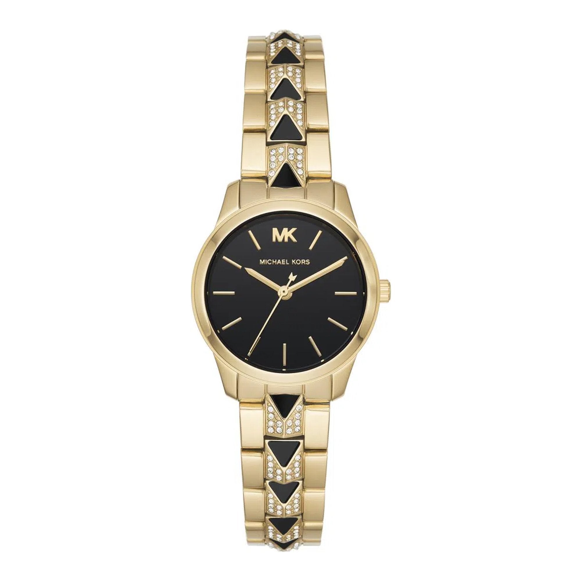 Michael Kors MK6672 Runway Mercer Quartz Black Dial Women's Watch