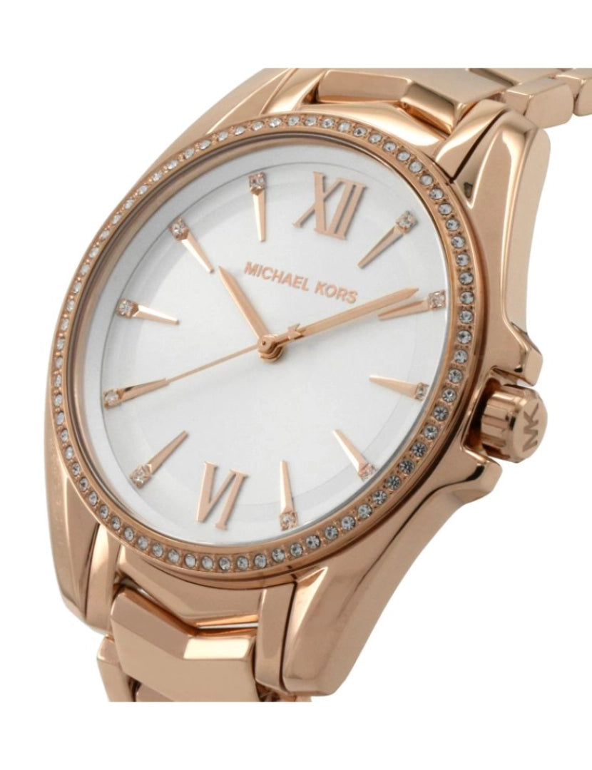 Michael Kors MK6694 Whitney Rose Tone Stainless Steel Women's Watch
