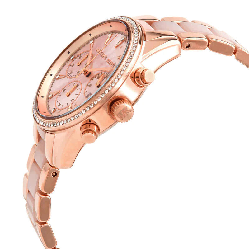 Michael Kors MK6769 Ritz Chronograph Quartz Crystal Women's Watch