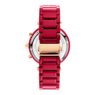 Michael Kors MK6805 Parker Red Coated steel Women's Watch