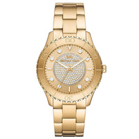 Michael Kors MK6911 Runway Quartz Gold Dial Women's Watch