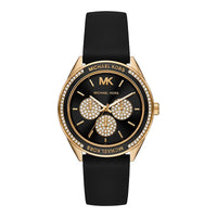 Michael Kors MK6944 Quartz Black Silicon Strap Women's Watch