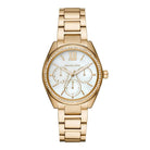 Michael Kors MK7094 Janelle Multifunction Gold-Tone Stainless Steel Women's Watch