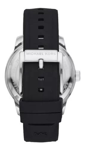 Michael Kors MK7160 Cunningham Multifunction Black Silicon Men's Watch