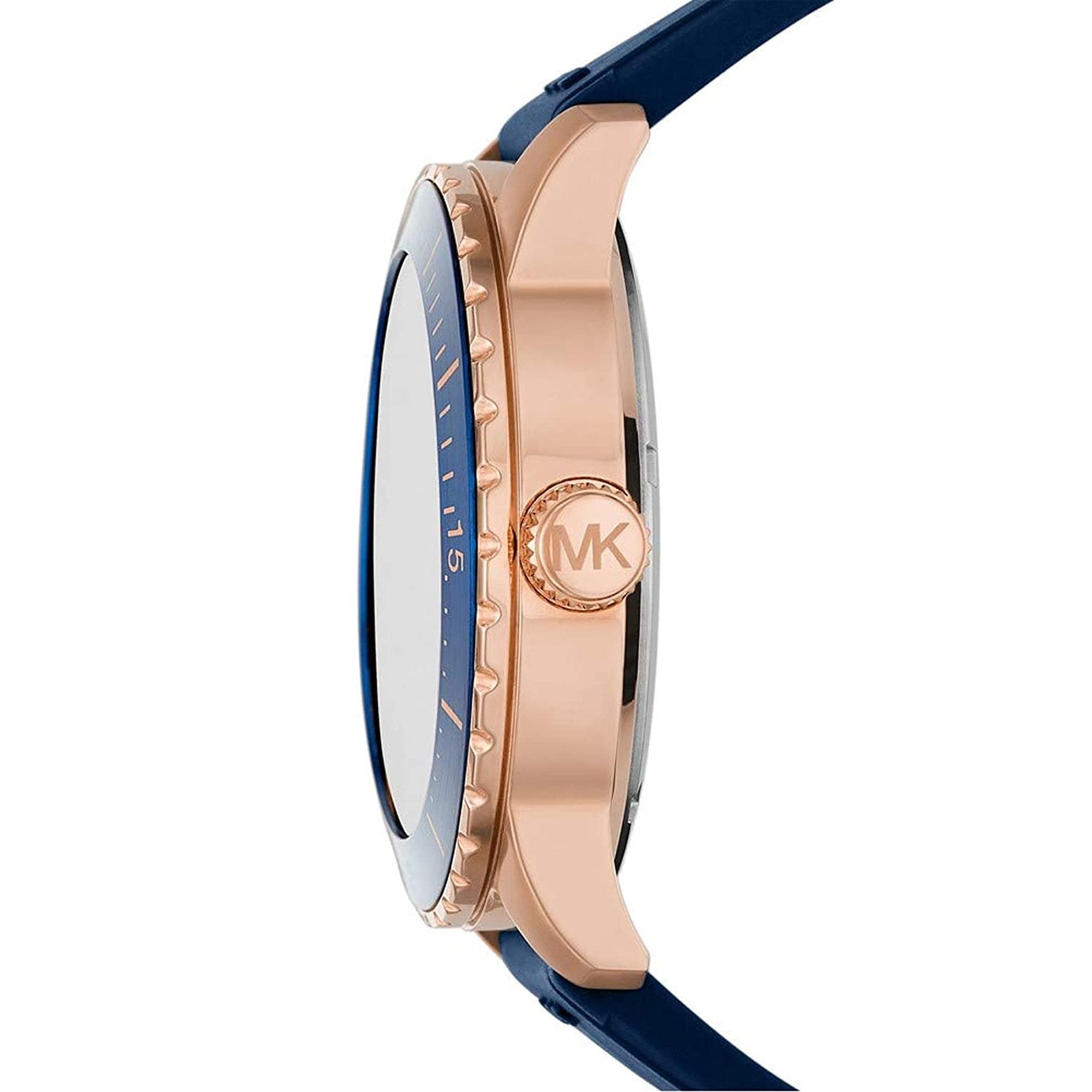 Michael Kors MK7163 Cunningham Blue Silicon Men's Watch