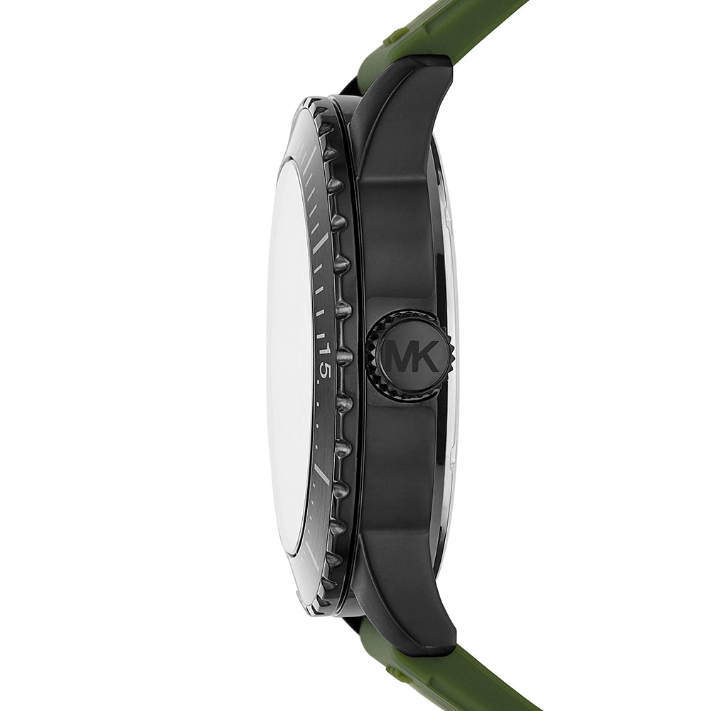 Michael Kors MK7165 Cunningham Multifunction Black-Tone Stainless Steel Men's Watch