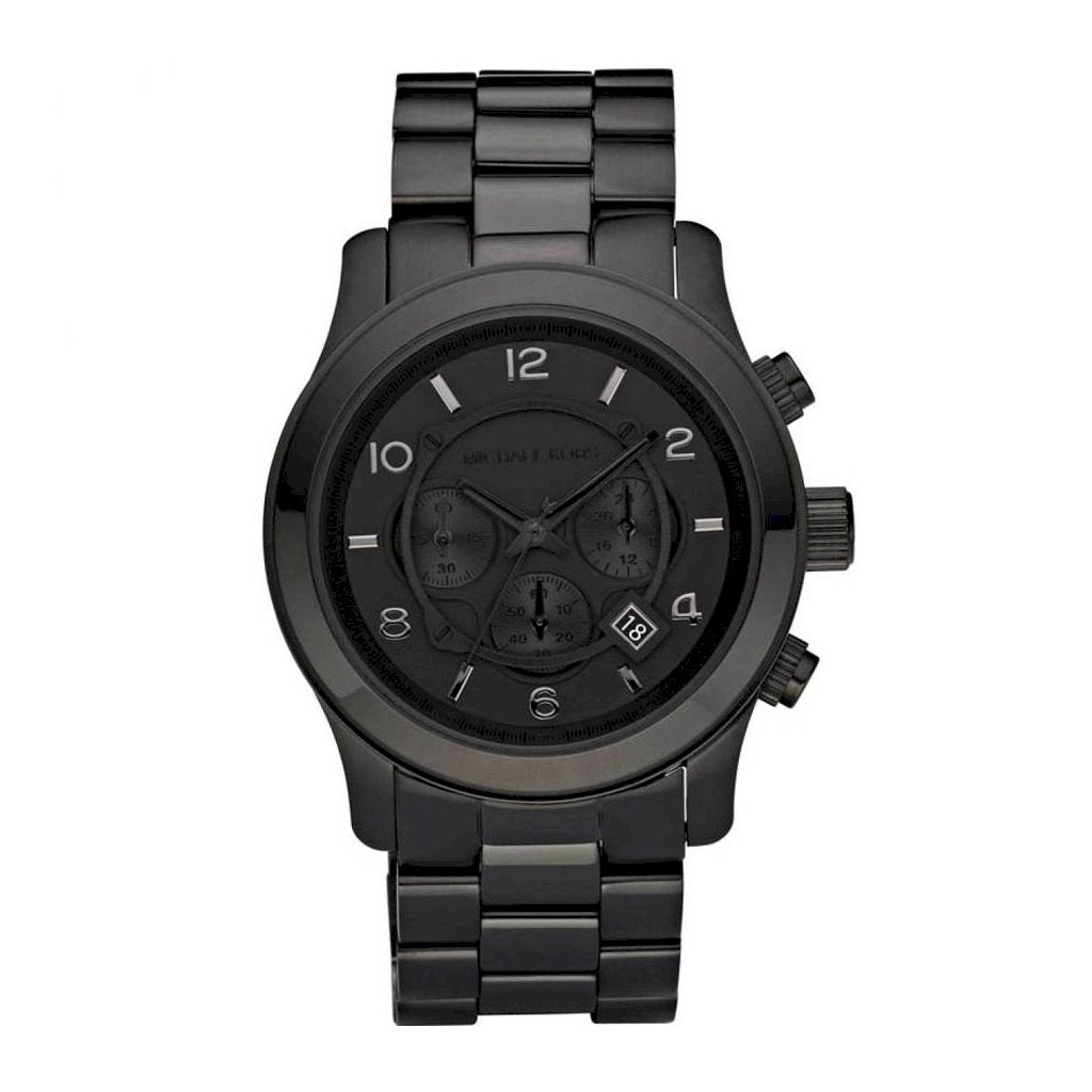 Michael Kors MK8157 Blacked Out Runway Chronograph Men's Watch