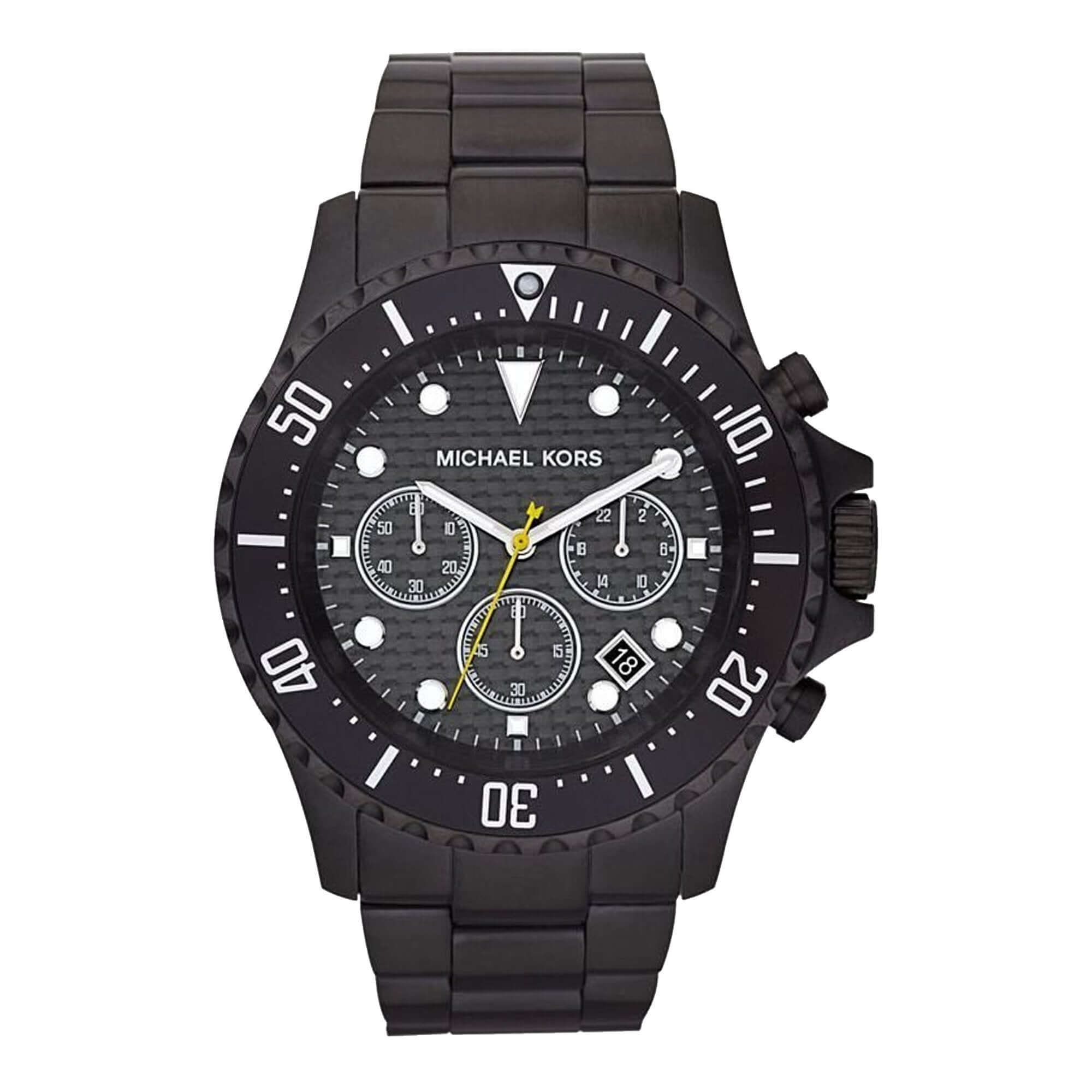 KABAブラック38 Michael Kors MK8257 Everest Black Men's Watch