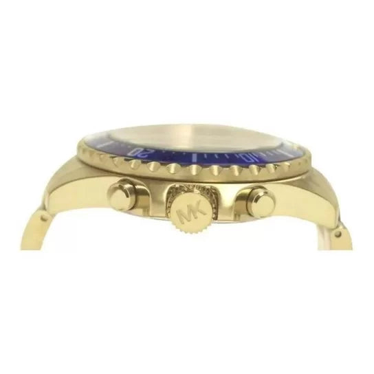 Michael Kors MK8267 Everest Chronograph Navy Dial Gold-tone  display picture 2