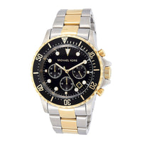 Michael Kors MK8311 Everest Black Dial Two-tone Men's Watch